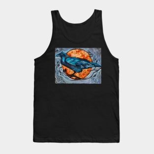 The Raven and the Copper Moon Tank Top